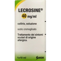 Lecrosine Collirio 40 mg/ml - Soluzione per Congiuntivite 10 ml