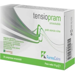 Tensiopram Orosolubile per il tono dell'umore - Gusto arancia e lime 30 compresse