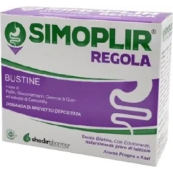 Simoplir Regola 14 bustine - Integratore per l'Intestino Gusto Prugna e Kiwi