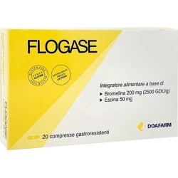 Flogase 20 compresse Integratore per il microcircolo