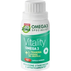 Enervit Enerzona Omega 3 Vitality 42 Capsule - integratore per l'energia