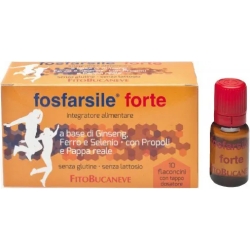 Fosfarsile Forte 10 Flaconcini - Integratore Per L'Energia