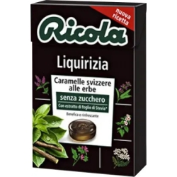 Liquirizia Caramelle Svizzere Alle Erbe Senza Zucchero 50 g