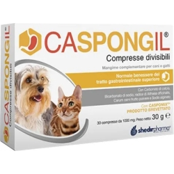 Caspongil 30 compresse - Mangime complementare per cani e gatti