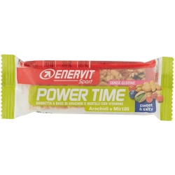 Enervit Power Time 30 gr Gusto Arachidi E Mirtillo - Barretta Proteica