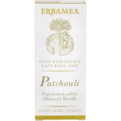 Erbamea Patchouli Olio Essenziale 10 ml - Integratore per la pelle