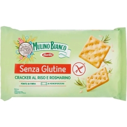 Cracker al Riso e Rosmarino - snack Senza Glutine 200 G