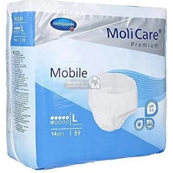 Molicare Premium Mobile 6 gocce - 14 Pannoloni pull up taglia L