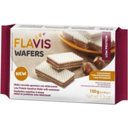 Wafers - Biscotti aproteici alla nocciola 150 G