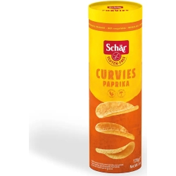 Curvies Paprika - Chips di patate gluten free 170 G