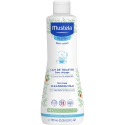 Mustela Latte Toilette - Latte detergente per la pelle del bambino 750 ml