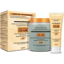 Guam Fanghi D'Alga FIR Trattamento Anticellulite 1 kg + Crema Gel 200 ml
