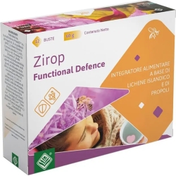 Zirop Functional Defence 12 Buste - Integratore Per Il Sistema Immunitario E Le Vie Respiratorie