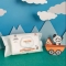 Bionike Triderm Baby - 72 Salviettine detergenti con ingredienti lenitivi per pelli sensibili