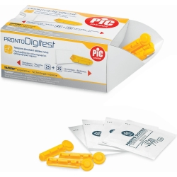 Pic Pronto Digitest Kit Misurazione Della Glicemia - 25 Lancette Pungidito 32G