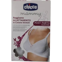 Chicco Mammy - Reggiseno per allattamento in cotone Bianco Taglia 4D