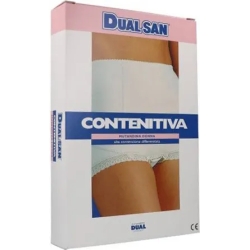 Dualsan Contenitiva - Mutandina Alta Da Donna - Taglia 6