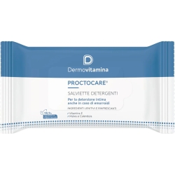 Dermovitamina Proctocare - 15 Salviette Detergenti Per L'Igiene Anale E Intima