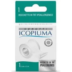 Icopiuma Rocchetto In Tnt Trasparente Ipoallergenico 5 cm x 5 Mt