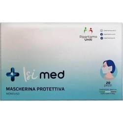 ITALIAN WORLD - Isi Med - 20 Mascherine Protettive Monouso