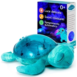 Aqua Tranquil - Luce Notturna Turtle Blau