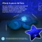 Aqua Tranquil - Luce Notturna Turtle Blau