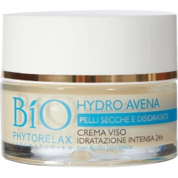 Bio Hydro Avena - Crema viso idratante intensa 24h con acido ialuronico 50 ml