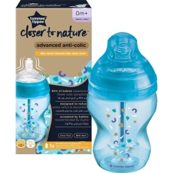 Anti-colica Avanzato - Biberon 260 Ml - Elefante Blu