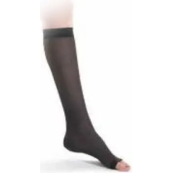 Kàmila Bas Easy 70 Den - Gambaletto A Punta Aperta (12-15 mmHg) - Taglia 3 Nero
