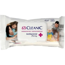 Cleanic - 60 Salviettine antibatteriche mani e corpo