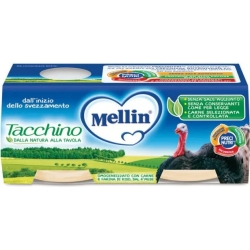 Tacchino - 2 Omogeneizzato con carne e farina di riso 120 g