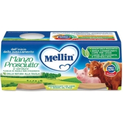 Manzo Prosciutto - 2 Omogeneizzato con carne e farina di riso 120 g