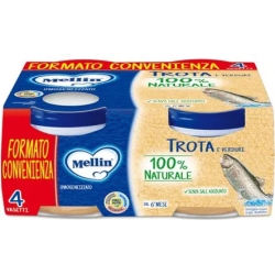 Trota - 4 Omogeneizzato da 80 g