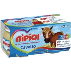 Omogeneizzato al Cavallo e cereali 4x80 gr