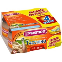 Plasmon Omogeneizzato al tacchino e cereali 4x80 gr