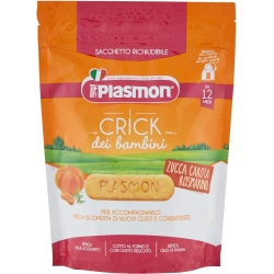 Plasmon I Crick dei Bambini - biscotti con Zucca Carota e Rosmarino 100 g