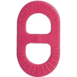 Massaggiatore gengivale in Gomma Fuxia