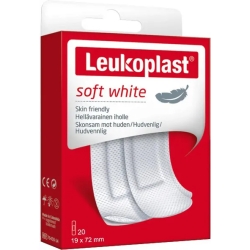 Leukoplast Cerotti Delicati Soft White - 20 Cerotti Da 72 x 19 mm