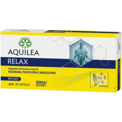 Aquileia Relax 24 capsule - Integratore per favorire il riposo