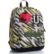 Carlson Animalier - Zaino scuola colore Patch Me Zebra Yellow