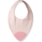 Chicco Bavaglino Gummy BiB - Bavaglino rosa a pois con massaggiagengive