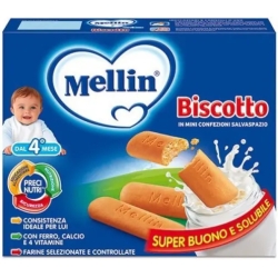 Mellin Biscotti Bambini, 900 gr - Alimento per Infanzia, dal 4° mese