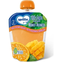 Merenda alla frutta 90 gr - mango e arancia