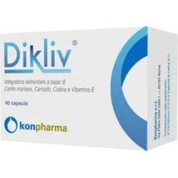 Dikliv 40 capsule - integratore per la Funzione Epatica - Konpharma