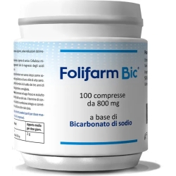Folifarm Bic 100 Compresse - Integratore antiacido