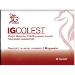Igcolest 30 Capsule - Integratore per il colesterolo