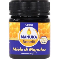 Optima Naturals Manuka Benefit Miele Di Manuka Mgo 270+ - Integratore Per Le Vie Respiratorie 250 g