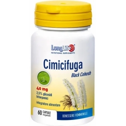 Longlife Cimicifuga 60 Capsule - Integratore Per La Menopausa