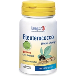 Longlife Eleuterococco 0,8% 60 Capsule - Integratore Per Le Difese Immunitarie