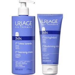Uriage Bébé - Crema lavante 500 ml + Latte idratante 200 ml